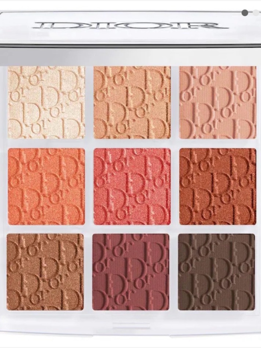 Dior Backstage Nine-Color Eyeshadow Palette — 003 Warm Essentials